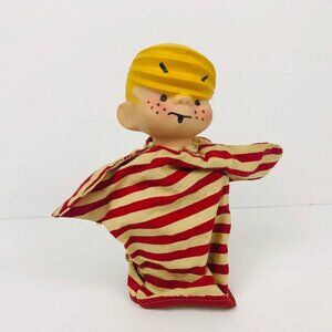 Vintage Dennis The Menace Hand Puppet
